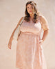 Molly Smocked Ruffle Midi Dress - thumbnail