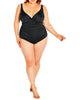 Azores Drape One Piece Swimsuit - thumbnail