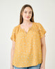Keilani Floral Top with Lace - thumbnail