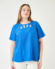 Abby Short Sleeve Cutout Top - thumbnail