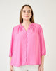 Lexi Button Down Top with 3/4 Sleeves - thumbnail