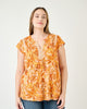 Margo Paisley Knit Top - thumbnail