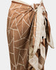 Geo Border Scarf - thumbnail