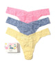 3PACK SIGNATURE LACE PLUS THONG - thumbnail
