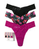 3PACK SIGNATURE LACE PLUS THONG - thumbnail