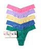 5PACK SIGNATURE LACE PLUS THONG - thumbnail