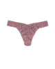 SIGNATURE LACE PLUS THONG - thumbnail