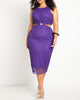 Cutout Crochet Dress - thumbnail