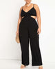Cutout Detail Jumpsuit Coverup - thumbnail