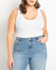 Scoop Neck Knitted Tank - thumbnail