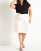 The 365 Suit Twist Detail Pencil Skirt - thumbnail