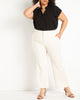 The 365 Suit Crop Flare Leg Trouser - thumbnail