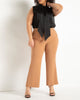 The 365 Suit Crop Flare Leg Trouser - thumbnail