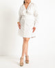 Rounded Sleeve Button Front Dress - thumbnail