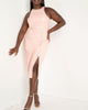 Stud Detail Leather Dress - thumbnail