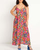 Tie Strap Maxi Dress Coverup - thumbnail