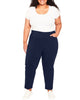 Zuri Cropped Pull On Pant - thumbnail