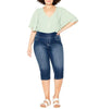 Mindy Crop Butter Denim - thumbnail