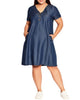 Cassie Pocket Dress - thumbnail