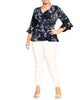 Astrid Floral Top - thumbnail