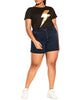Serene Denim Short - thumbnail