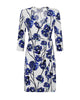 Julian Silk Jersey Wrap Dress - thumbnail