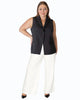 Crepe Buttoned Vest - thumbnail