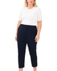 Hazel Front Zip Twill Pant - thumbnail