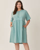 Knit Shirt Dress - thumbnail