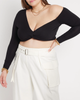 Sophia Twist Crop Top - thumbnail