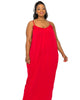 Adora Ruched Spaghetti Strap Dress - thumbnail