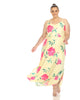 Floral Strap Maxi Dress - thumbnail