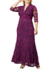 Screen Siren Lace Evening Gown - thumbnail