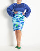 Neoprene Pencil Skirt - thumbnail