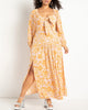 Tie Front Maxi Dress - thumbnail