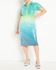 Ombre Sequin Midi Dress - thumbnail