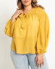 Tunnel Detail Chiffon Blouse - thumbnail