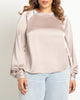 Poet Sleeve Blouse With Tie Back - thumbnail