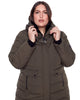 Vegan Down  Mid-Length Parka - thumbnail