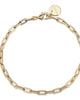Medium Link Chain Bracelet 6.5" Gold - thumbnail