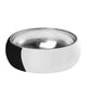 Medium Athena Bangle 5/8" Silver - thumbnail
