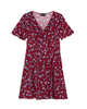 Newbury Flutter Sleeve Wrap Dress - thumbnail