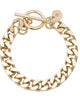 Tara Toggle Bracelet 8" Gold - thumbnail