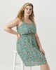 Marianne Floral Print Midi Dress - thumbnail