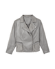 Chamomile Moto Jacket with Suede Details - thumbnail
