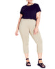 Zuri Cropped Pull On Pant - thumbnail