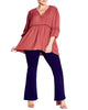 Ashley Pintuck Top - thumbnail