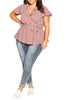 Brenna Frills Wrap Top - thumbnail