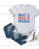Baseball Mama Lightning Bolt - thumbnail