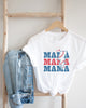 Baseball Mama Lightning Bolt - thumbnail